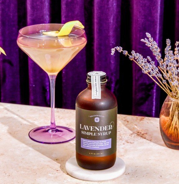 Lavender Simple Syrup | Cocktail & Coffee Syrup - Hambly Lavender Farm